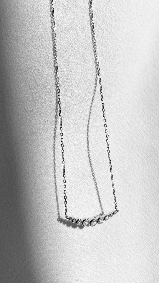 Carat London Sterling Silver Carissa Necklace