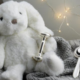 Sterling Silver Baby Rattle Dumbell