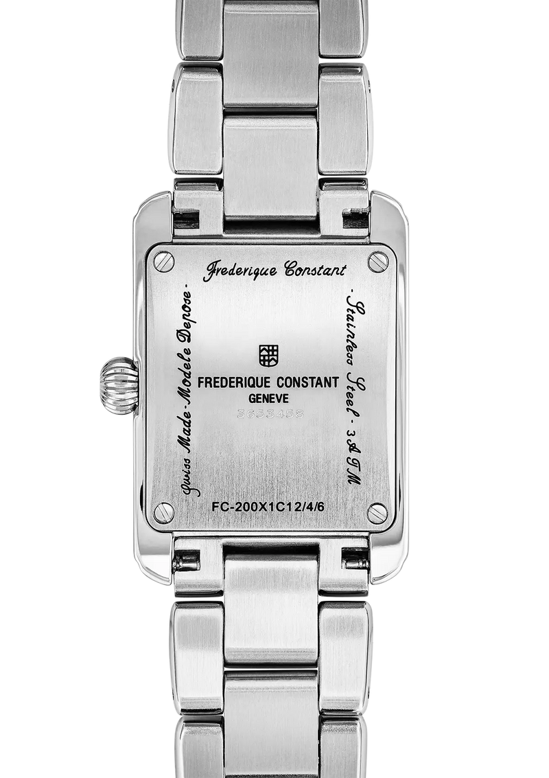 Frederique Constant Classics Carreé Steel Ladies Watch FC-200MC16B