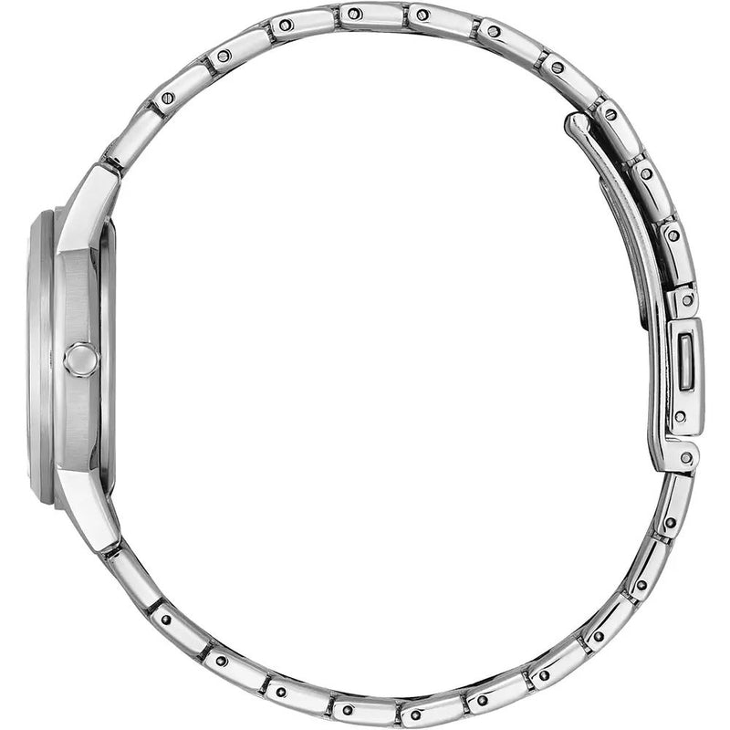 Citizen Silhouette Eco-Drive Silver Steel Crystal 29mm Ladies Watch FE1240-81A