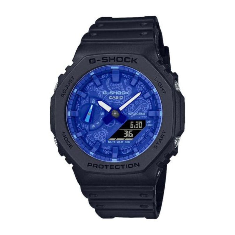 Casio G-Shock Paisley Blue Series Watch GA-2100BP-1AER