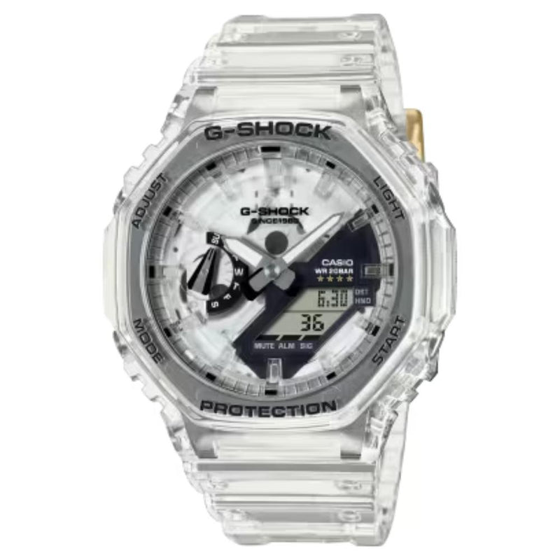 Casio G-Shock 40th Anniversary Clear Remix Watch GA-2140RX-7AER
