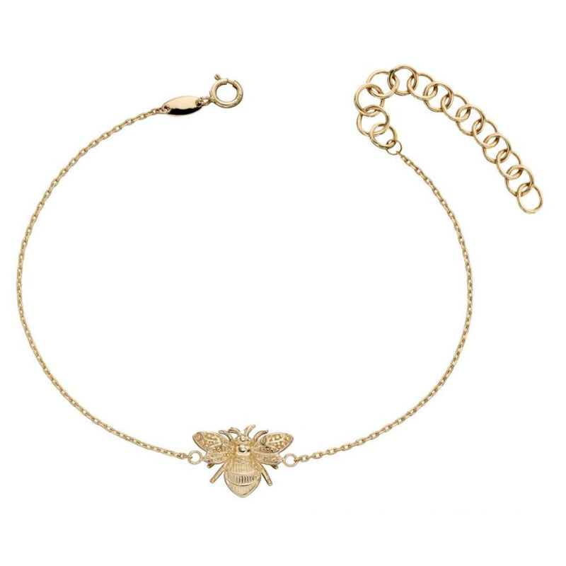 9ct Gold Bee Bracelet