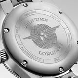 Longines Spirit Zulu Time Automatic Steel Anthracite Dial 39mm Watch L38024636