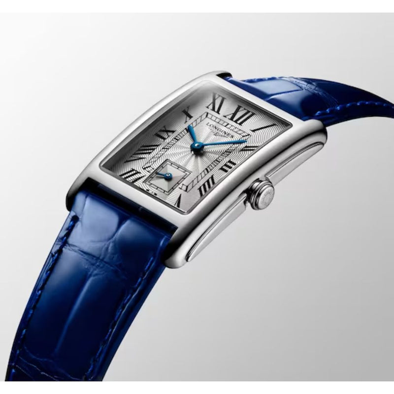 Longines Dolcevita Quartz 23.3mm x 37mm Navy Leather Watch L55124717