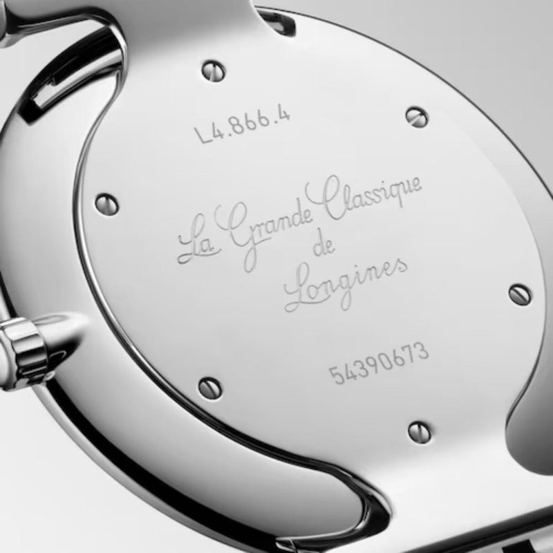 La Grande Classique de Longines Quartz Silver Steel 38mm Watch L48664116