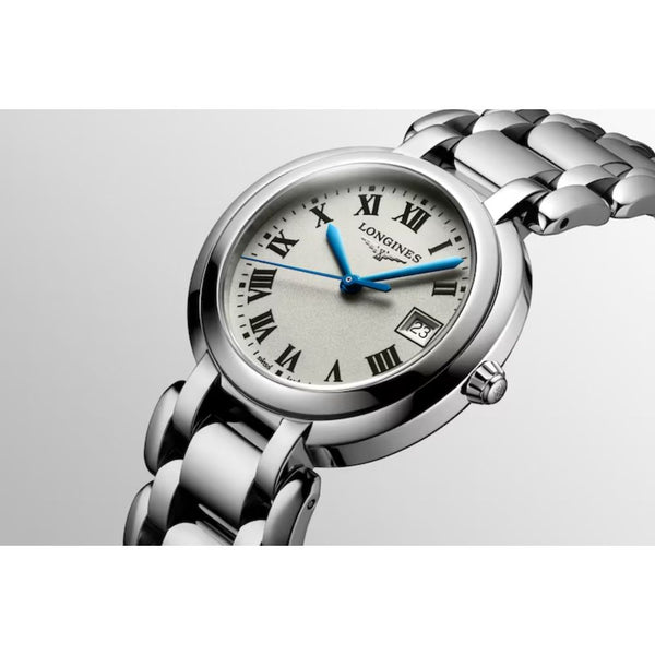 Longines PrimaLuna Quartz Stainless Steel 30mm Ladies Watch L81124716