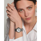 Longines PrimaLuna Moonphase Quartz White Mother of Pearl Dial 34mm Diamond Watch L81164876