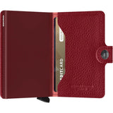 Secrid Miniwallet Vegetable Tanned Rosso Bordeaux