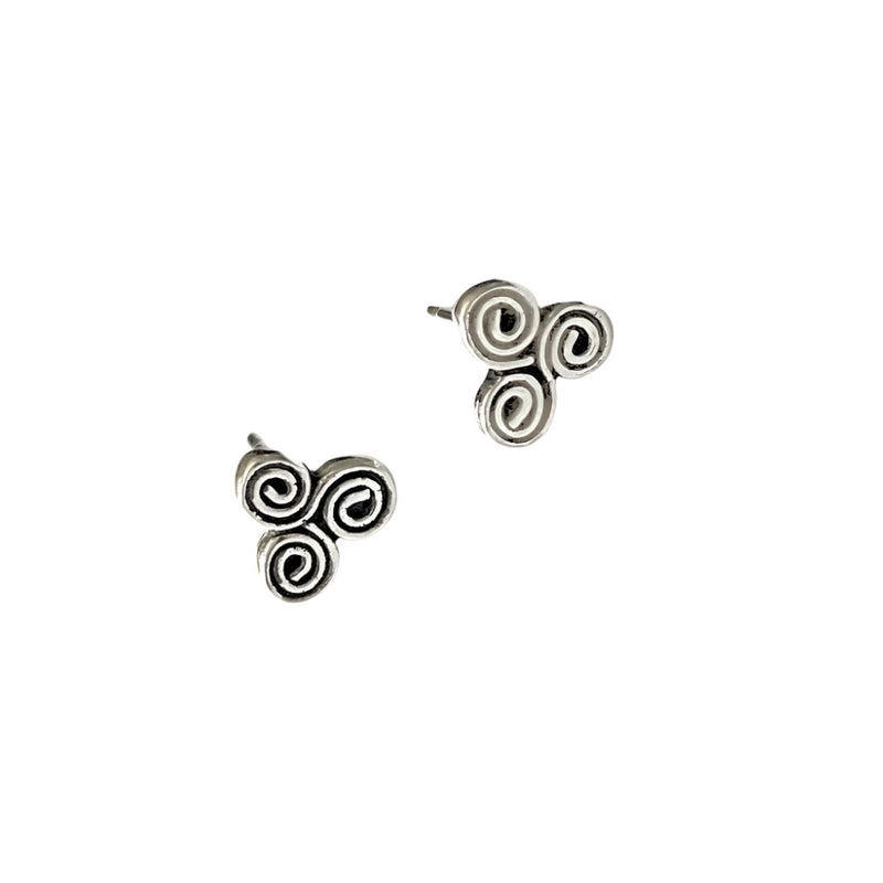 Martina Hamilton Newgrange Sterling Silver Stud Earrings