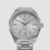 Tissot PRC 100 Solar Silver Tone Steel 39mm Watch T1514221103100