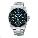 Seiko Prospex Solar Padi Edition Silver Steel Black Dial 38.50mm Watch SNE575P1
