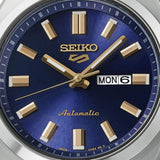 SEIKO 5 Sports SNXS Automatic Silver Steel Blue Dial 32mm Watch SRE021K1