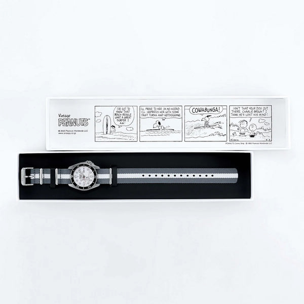 Seiko 5 Sports x Peanuts 'Surfboard' Limited Edition 38mm Watch SRPK27K1