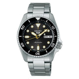 SEIKO 5 Sports SNXS Automatic Silver Steel Grey Dial 38mm Watch SRPL79K1