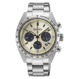 Seiko Prospex Speedtimer Solar Cream Dial Limited Edition 39mm Watch SSC959P1