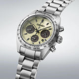 Seiko Prospex Speedtimer Solar Cream Dial Limited Edition 39mm Watch SSC959P1
