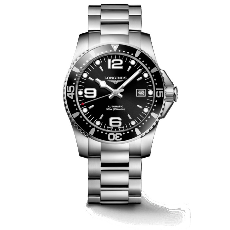 Longines HydroConquest Automatic Diving Black Dial 41mm Watch L37424566