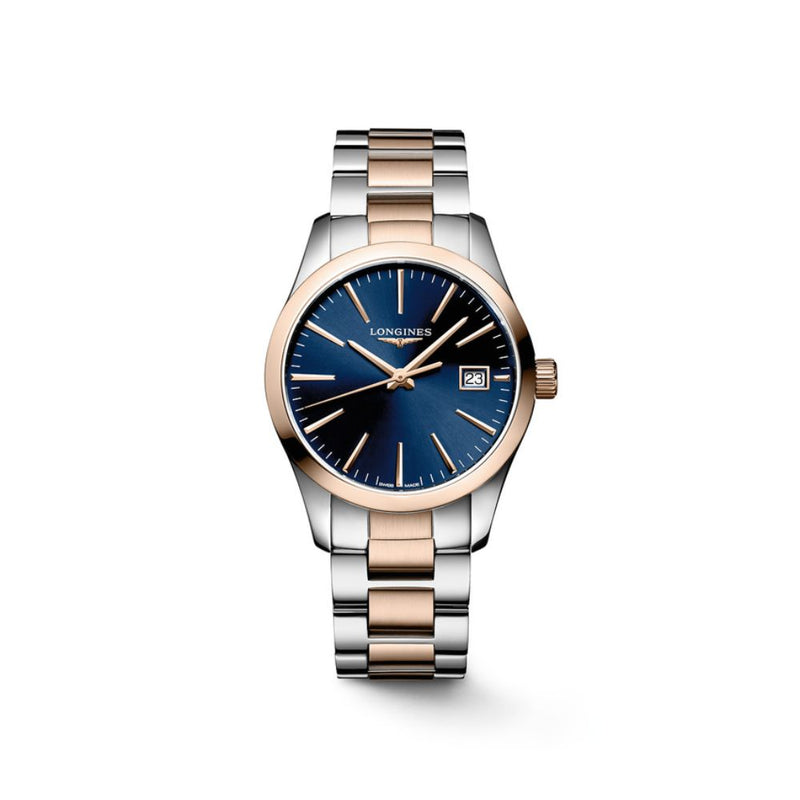 Longines Conquest Classic Quartz Steel 34mm Ladies Watch L23863927