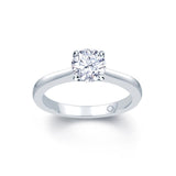 Platinum 0.50ct Diamond Solitaire Engagement Ring