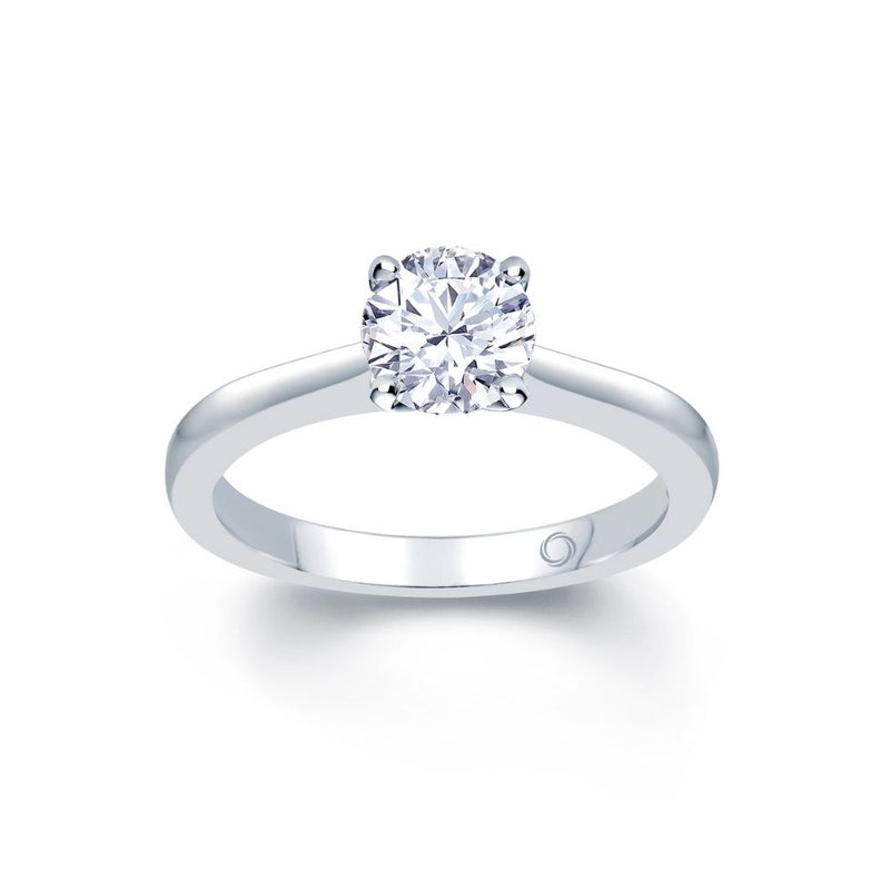 Platinum 0.50ct Diamond Solitaire Ring