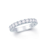 Platinum Claw-Set 0.60ct Diamond Eternity Ring