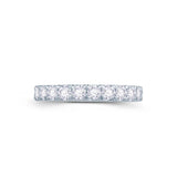 Platinum Claw-Set 0.60ct Diamond Eternity Ring