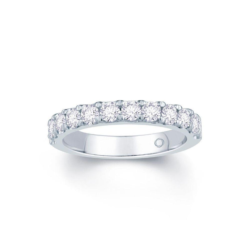 Platinum Claw-Set 0.60ct Diamond Eternity Ring