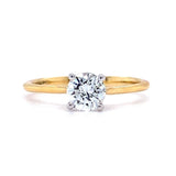 18ct Gold Round Solitaire 0.71ct Diamond Engagement Ring