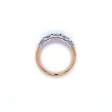 18ct Gold Diamond 5 Stone 1.73ct Wedding Ring