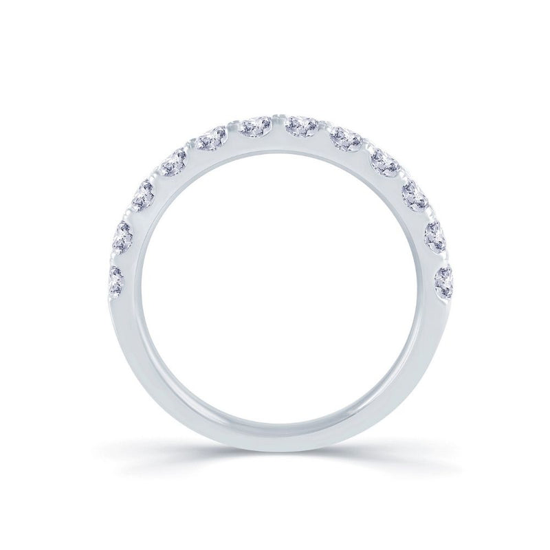 Platinum Claw-Set 0.85ct Diamond Ring