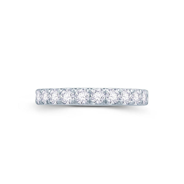 Platinum Claw-Set 0.85ct Diamond Eternity / Wedding Ring