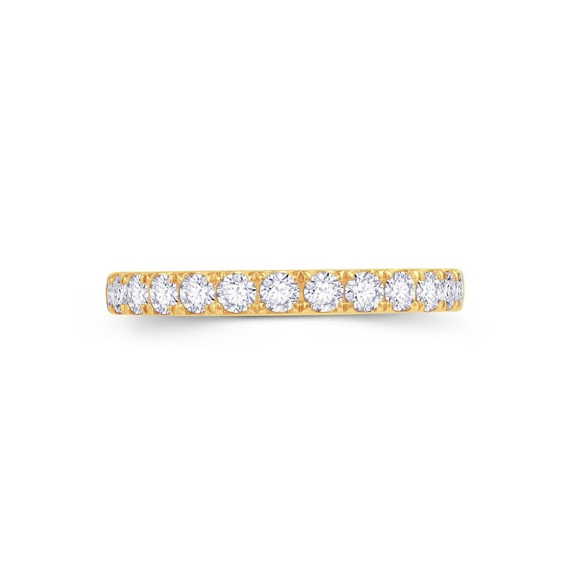 18ct Gold Claw-Set 0.55ct Diamond Eternity/ Wedding Ring
