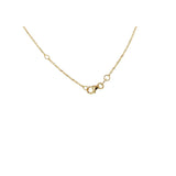 9ct Gold Cubic Zirconia Halo Necklace