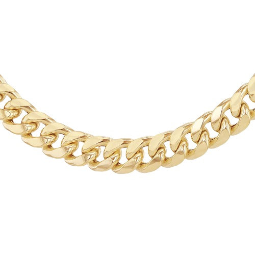 9ct Gold 6mm Cuban Link 20" Curb Chain