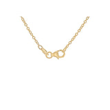 9ct Gold Interlocking Circles Necklace