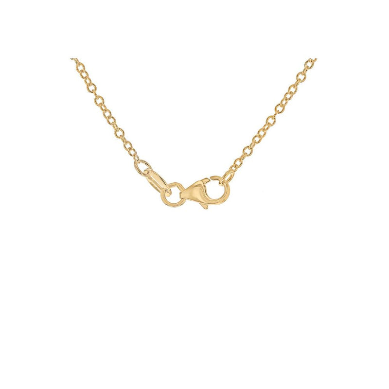 9ct Gold Interlocking Circles Necklace