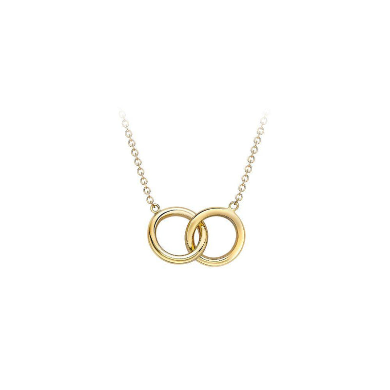 9ct Yellow Gold 15mm Disc Necklace – Tower Jewellers