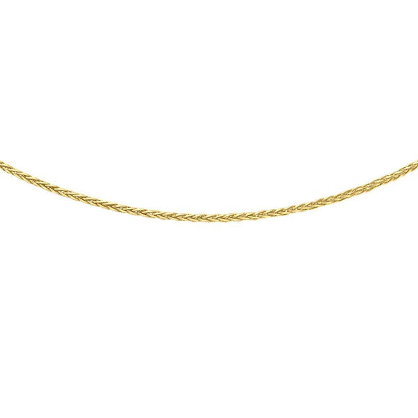 9ct Gold Mini Spiga Chain 46cm/18"