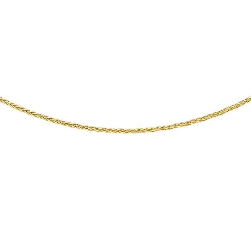 9ct Gold Mini Spiga Chain 46cm/18"