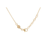 9ct Gold Double Disc Necklace