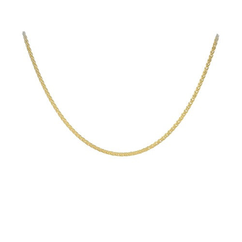 9ct Gold 20" 3mm Spiga Chain