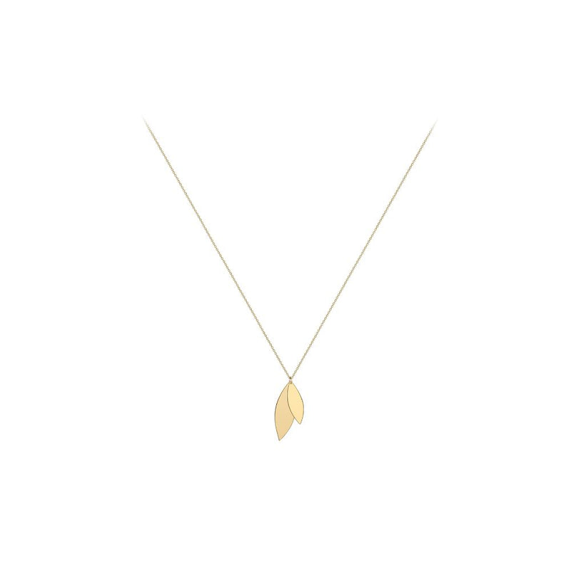 9ct Gold Leaves Necklace