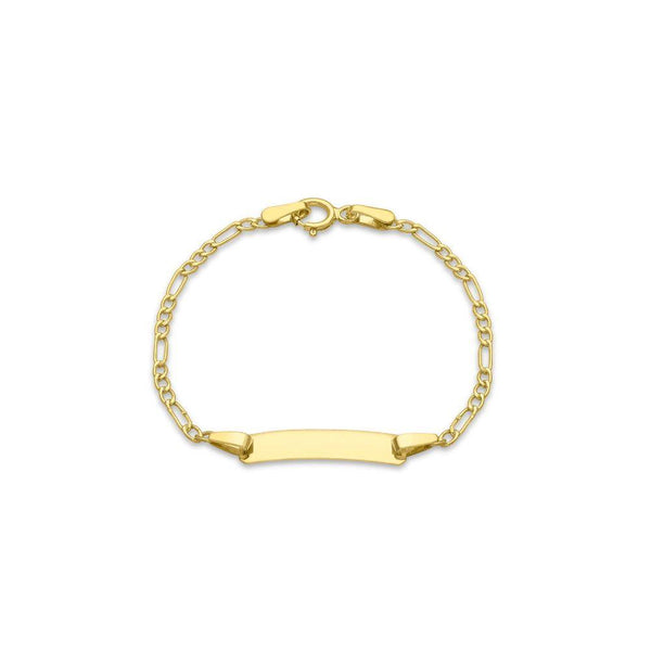 9ct Gold Fiagro Link ID Bracelet
