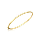 9ct Gold Narrow Bangle