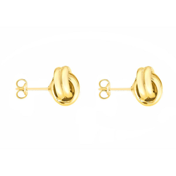 9ct Gold Knot Earrings