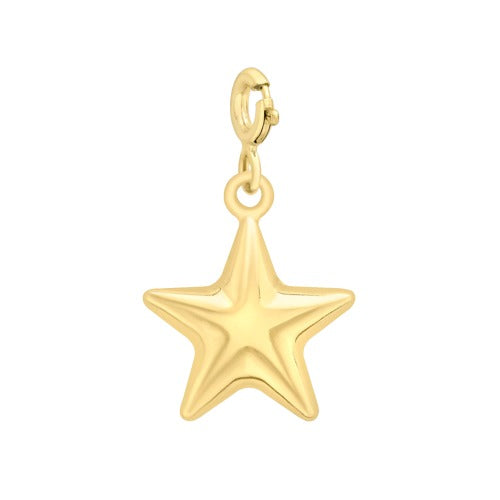 9ct Gold Star Charm