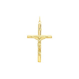 9ct Gold Large Crucifix Pendant