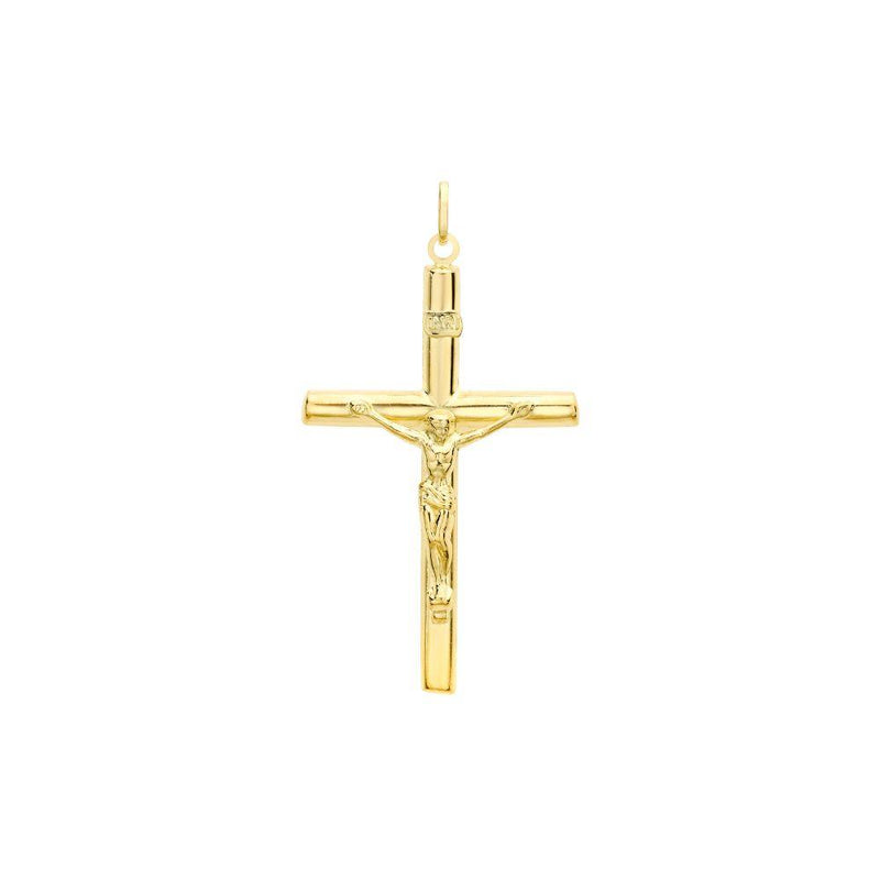 9ct Gold Large Crucifix Pendant