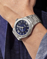 Baume et Mercier Automatic Blue Dial Riviera 10616 42mm Mens Watch M0A10616